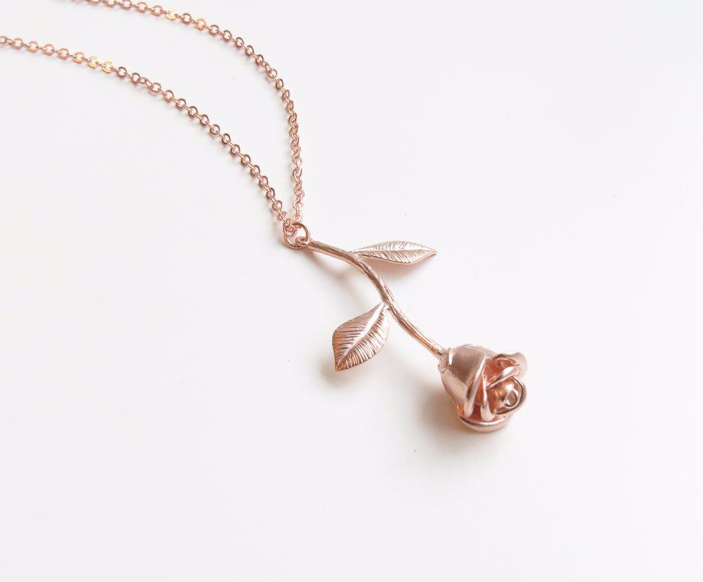 Rose Flower Necklace