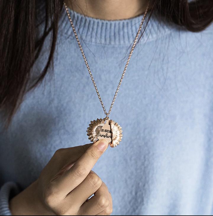 Sunflower Necklace