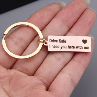 DRIVE SAFE KEYCHAIN