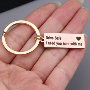 DRIVE SAFE KEYCHAIN