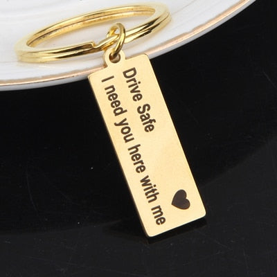 DRIVE SAFE KEYCHAIN