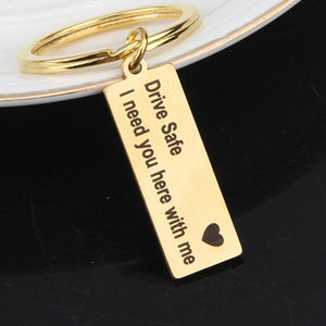 DRIVE SAFE KEYCHAIN