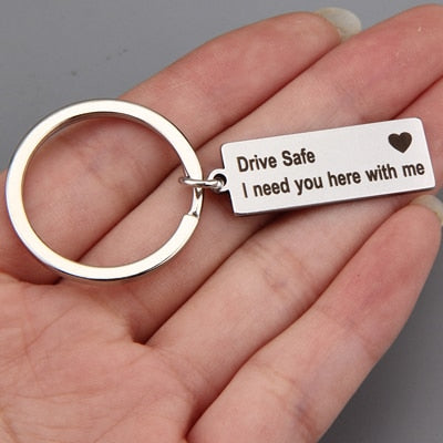 DRIVE SAFE KEYCHAIN