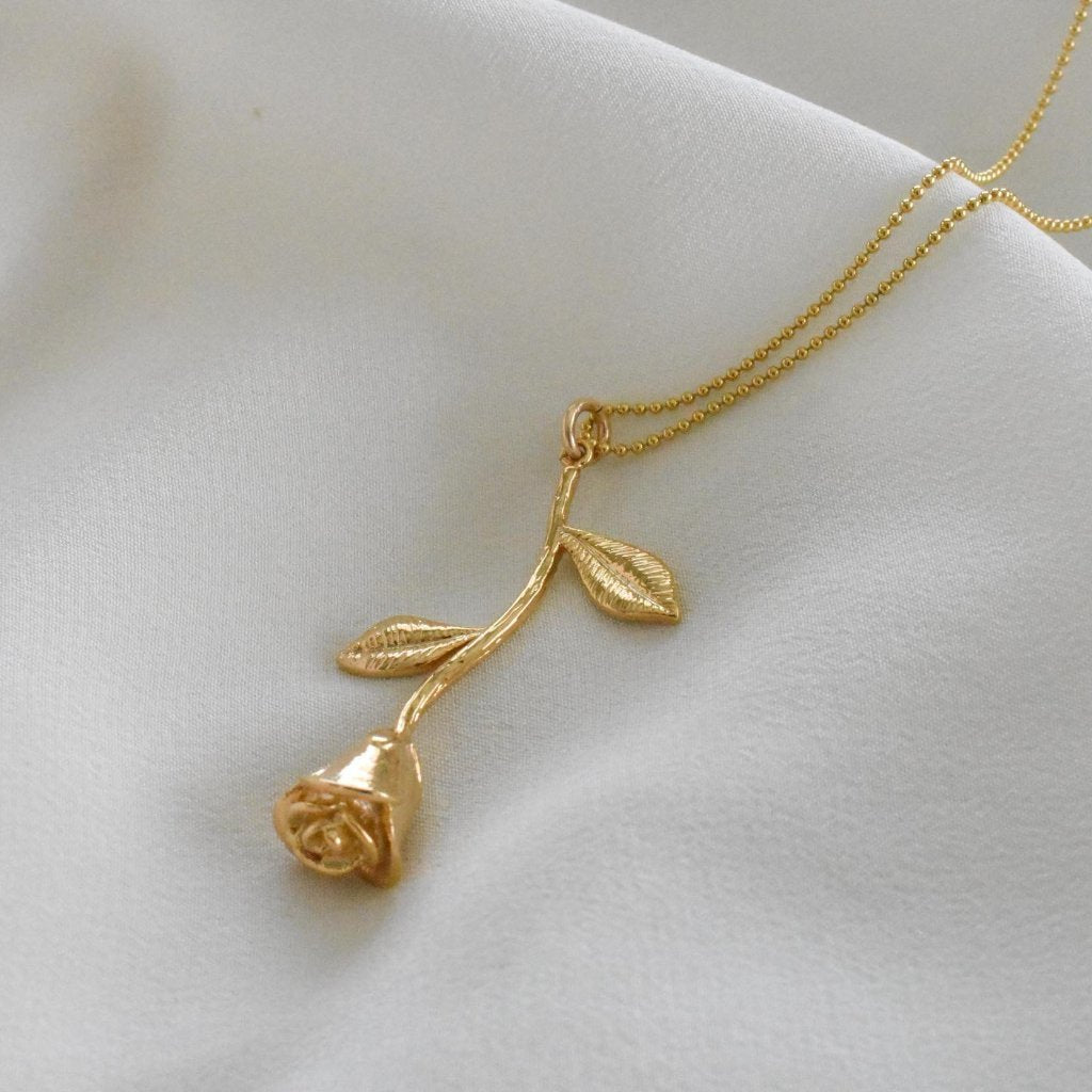 Rose Flower Necklace