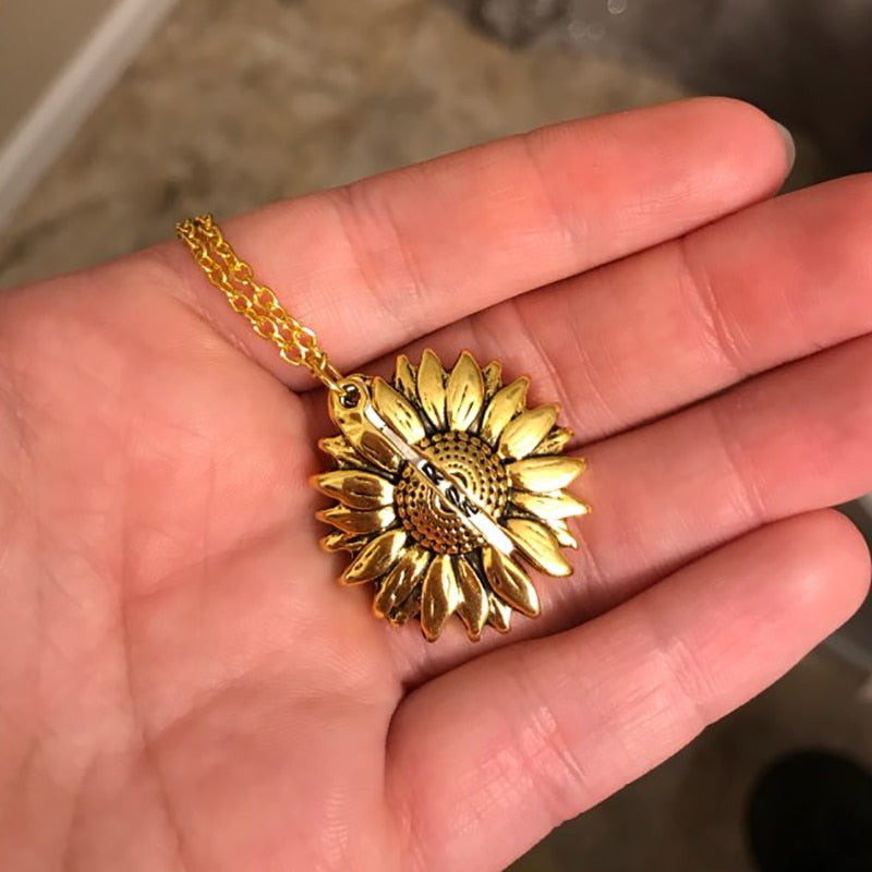 Sunflower Necklace