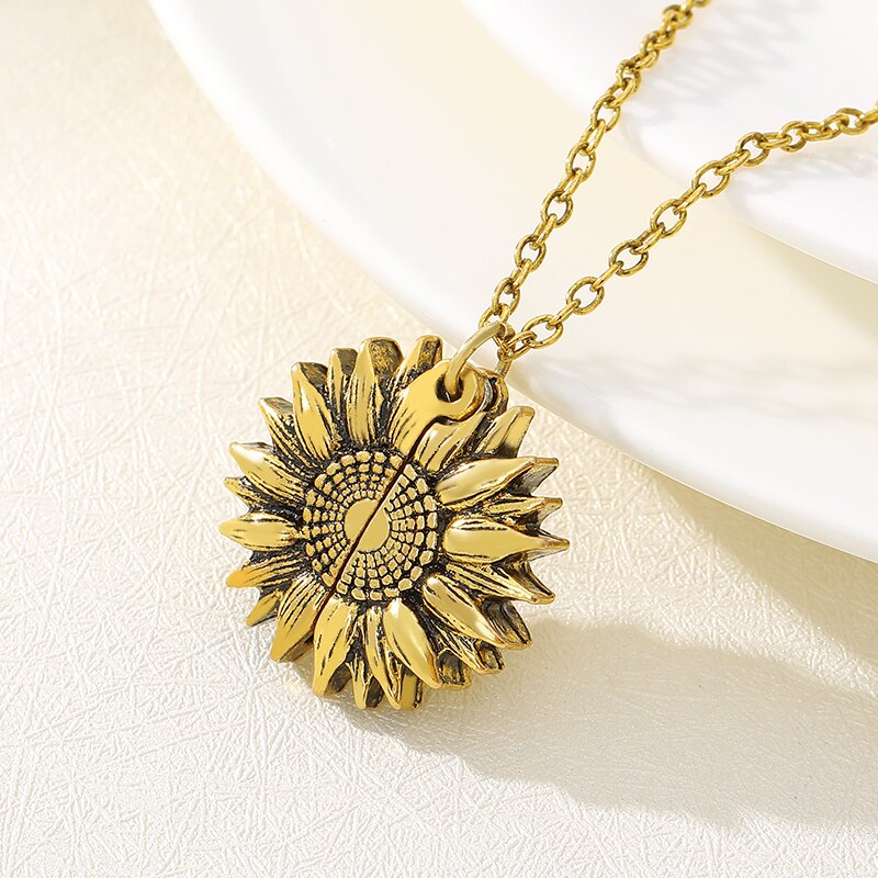 Sunflower Necklace