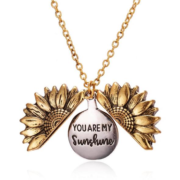 Sunflower Necklace