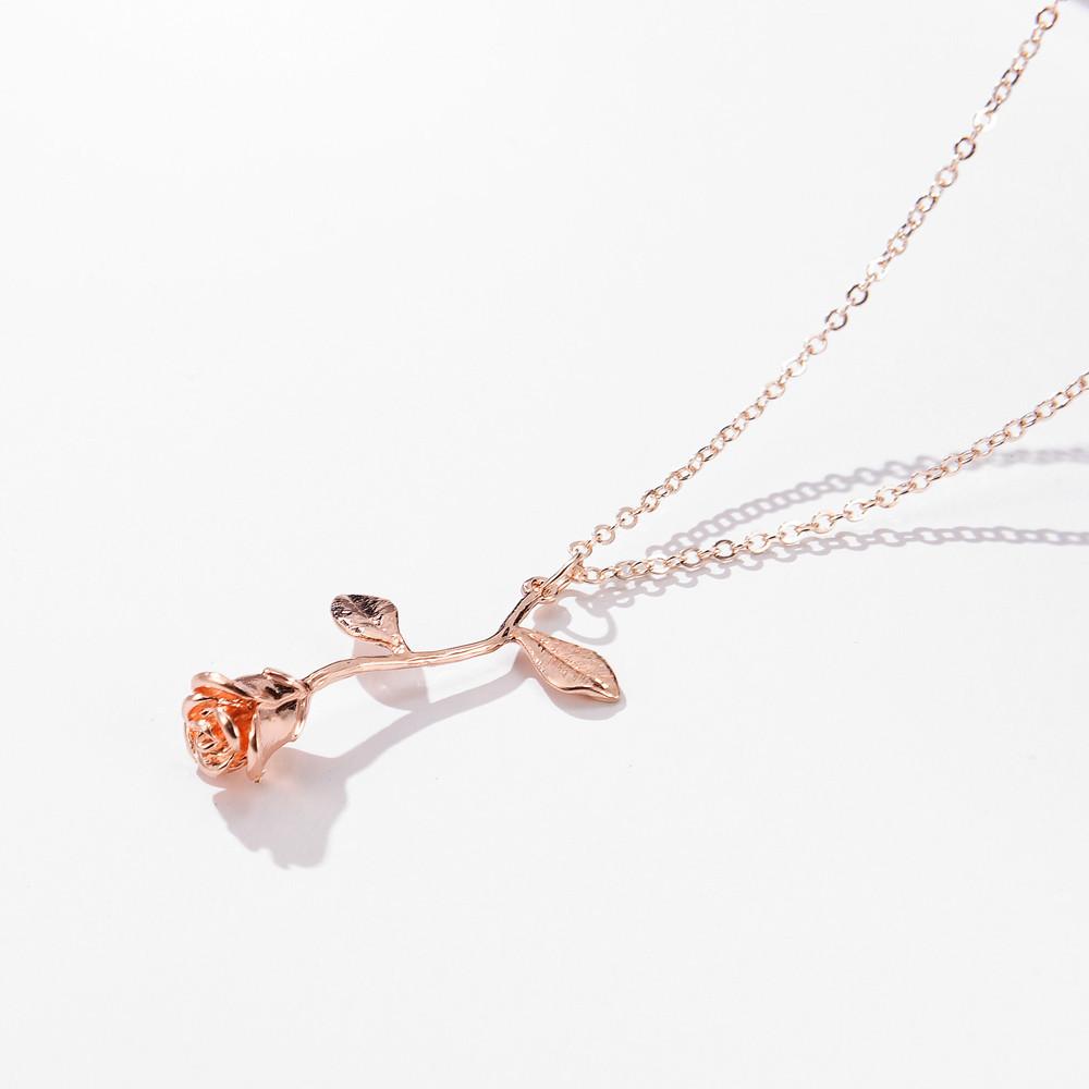 Rose Flower Necklace